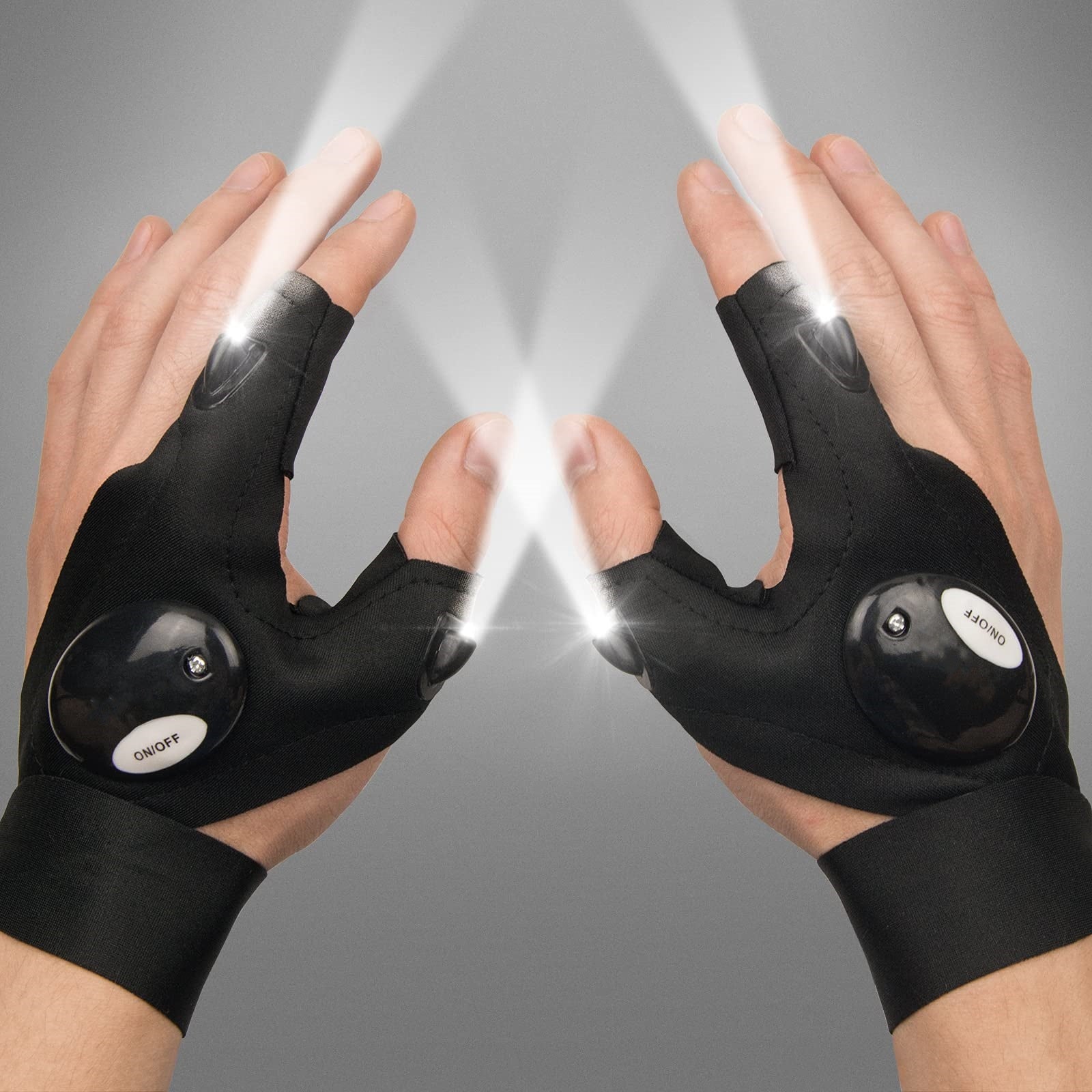 LED light up gloves