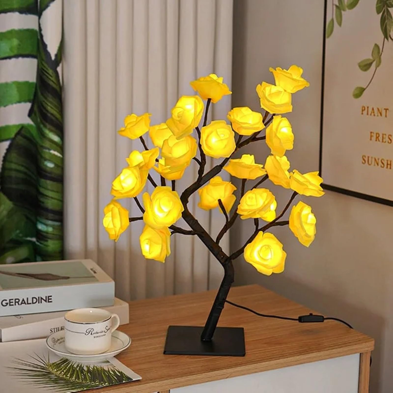 Forever Rose Tree Lamp Gift For Her