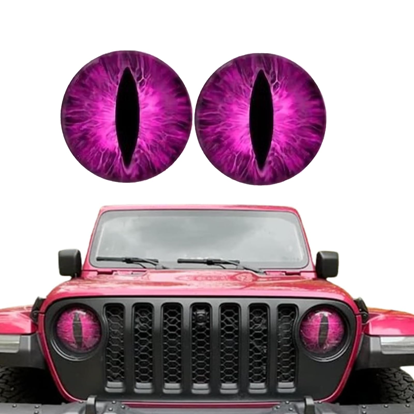 Headlight Decal JL Gladiator and Renegade (8 Inch)