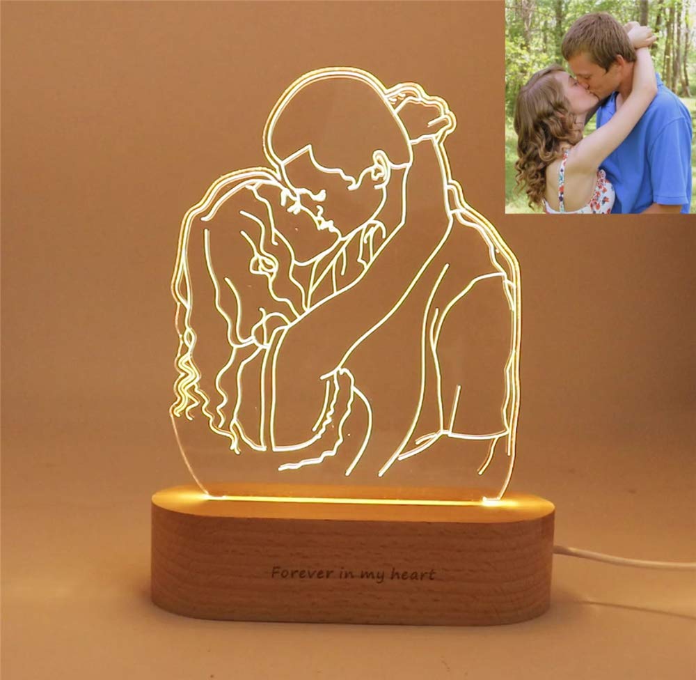 Personalized Custom Photo 3D Lamp