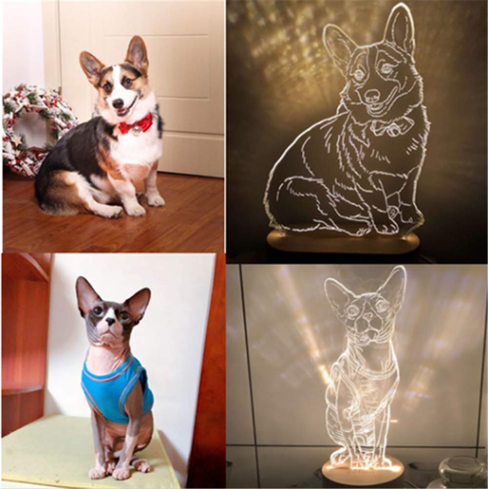 Personalized Custom Photo 3D Lamp