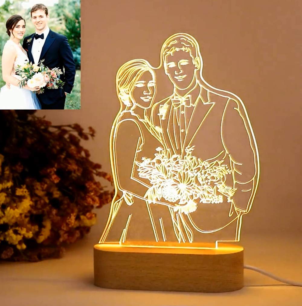 Personalized Custom Photo 3D Lamp