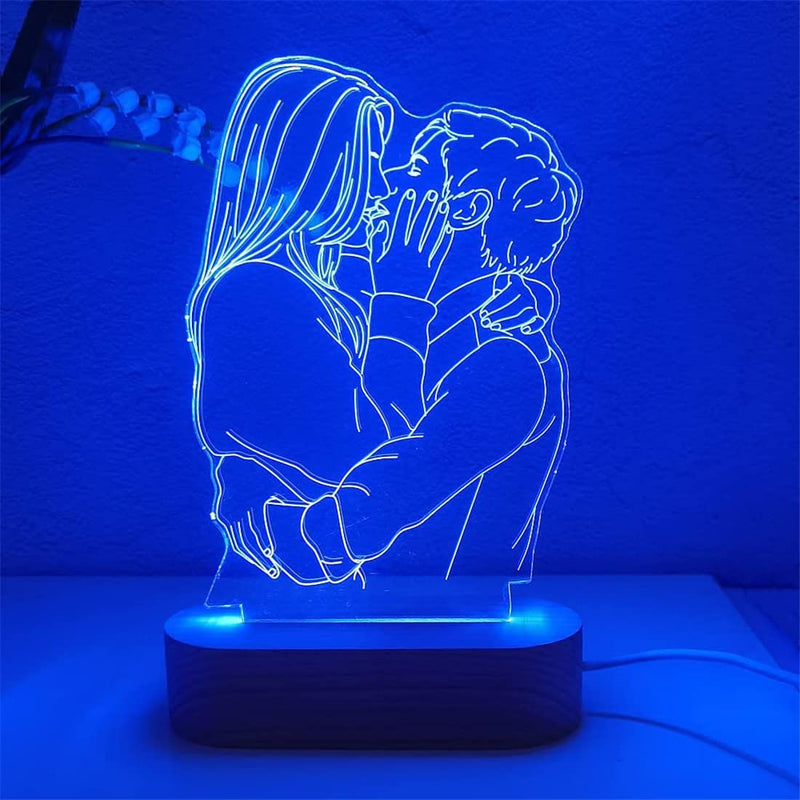 Personalized Custom Photo 3D Lamp
