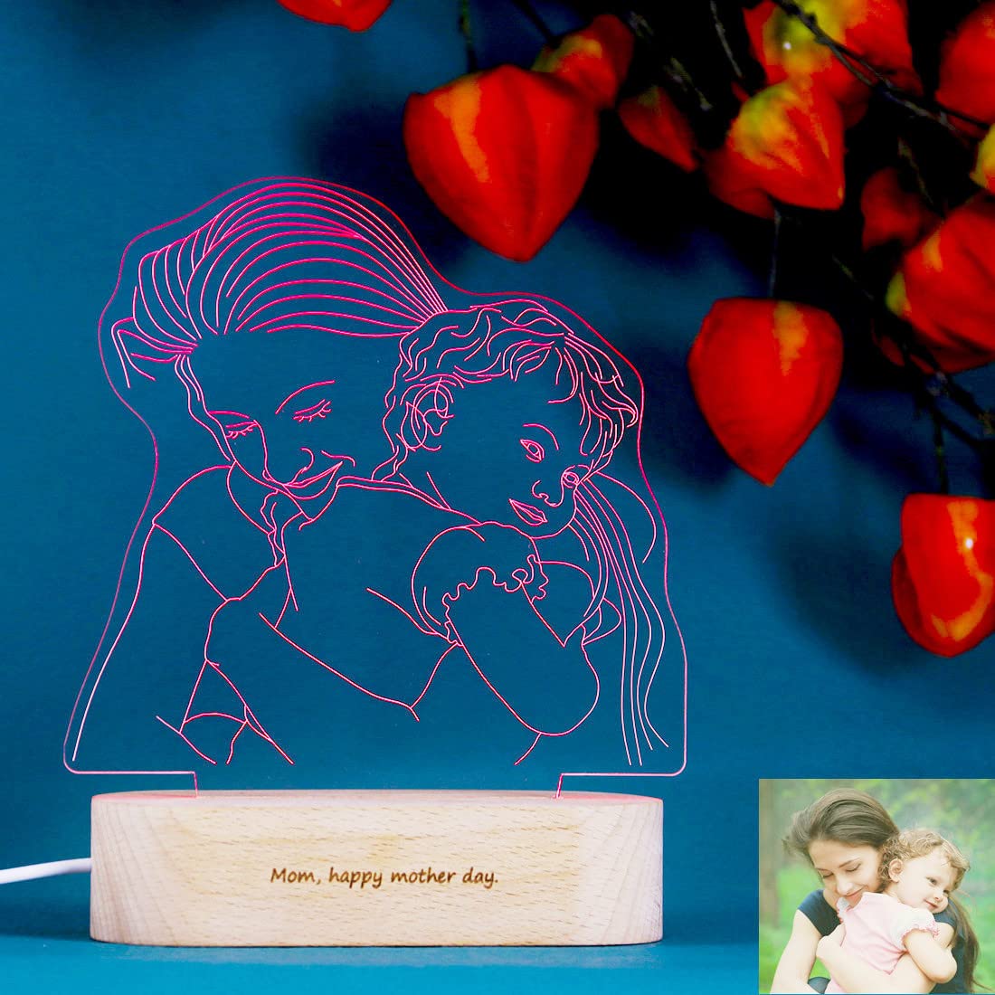 Personalized Custom Photo 3D Lamp