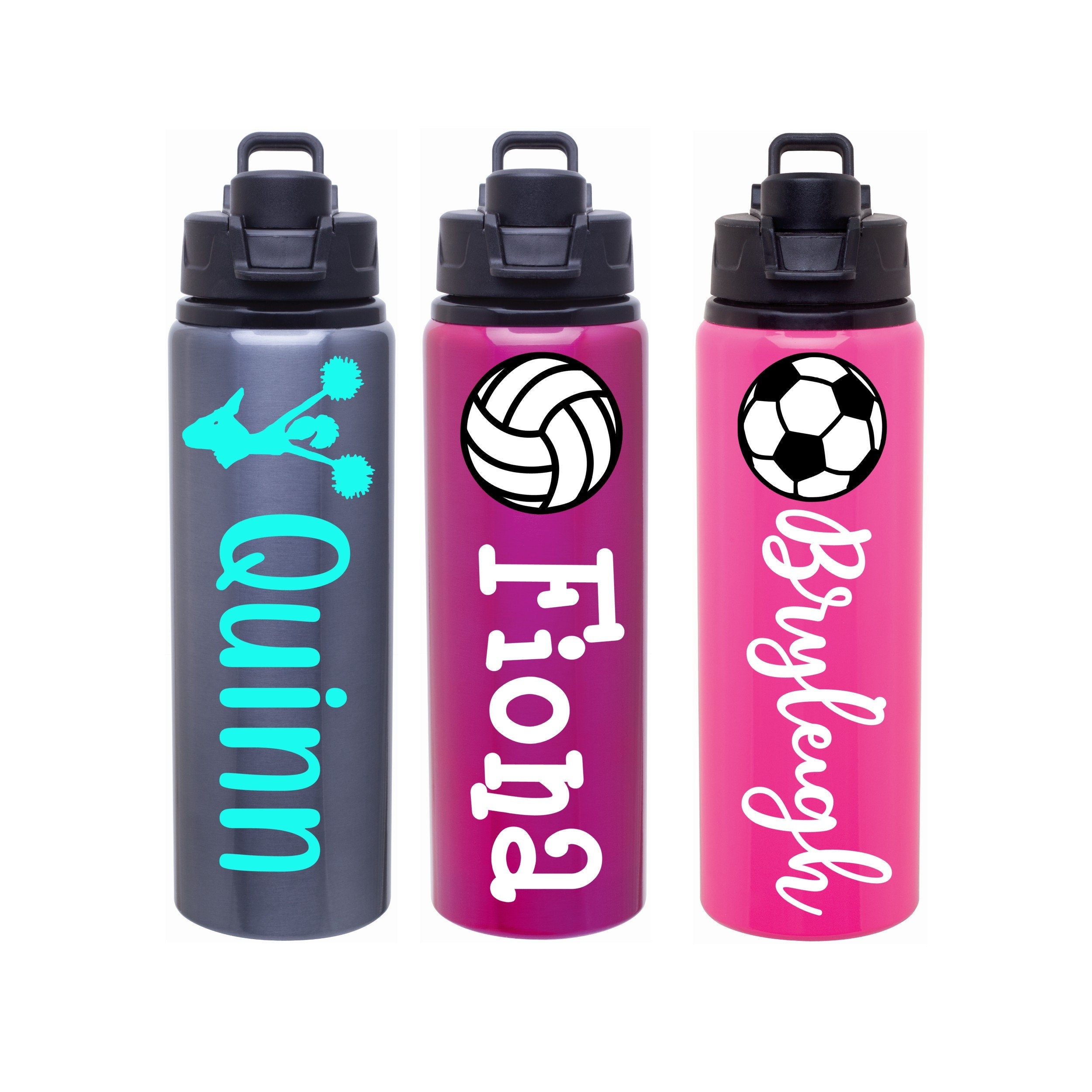 Sports Water Bottle, Personalized Sports Bottle, Team Sports Water Bottle