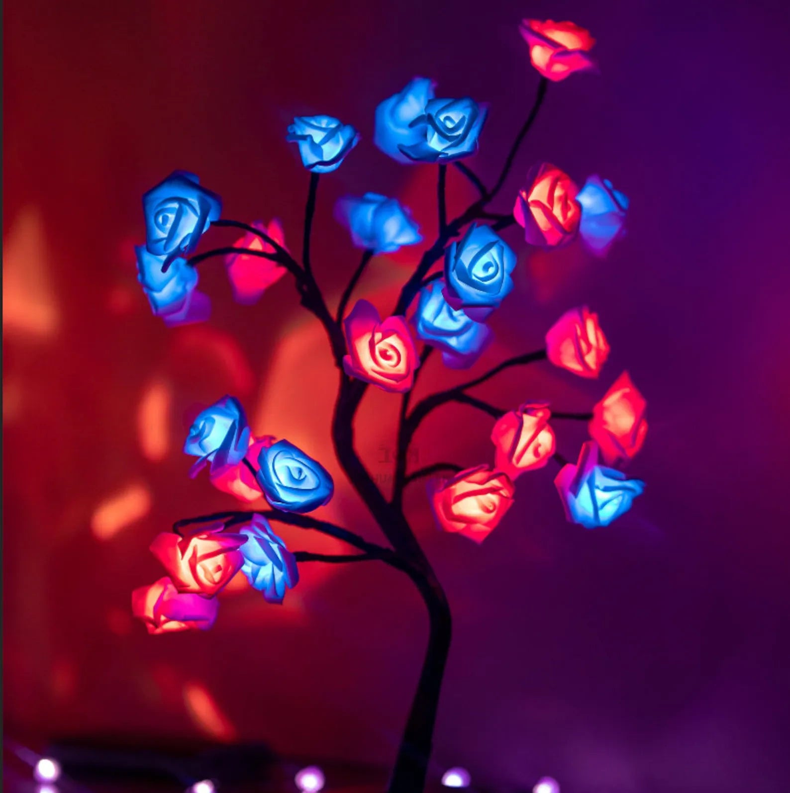 Forever Rose Tree Lamp Gift For Her