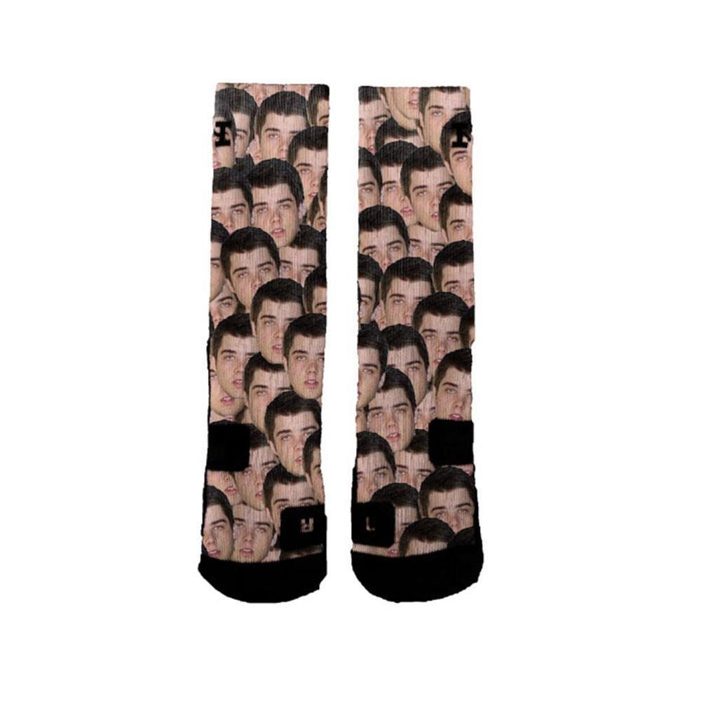 Custom Face Photo Socks Fathers Day Gift