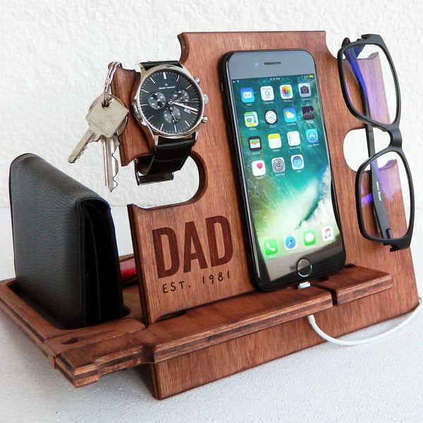 Gift Ideas for Dad,Docking Station,Christmas Gift,Charging Station,Gift for Men,Daddy Gift
