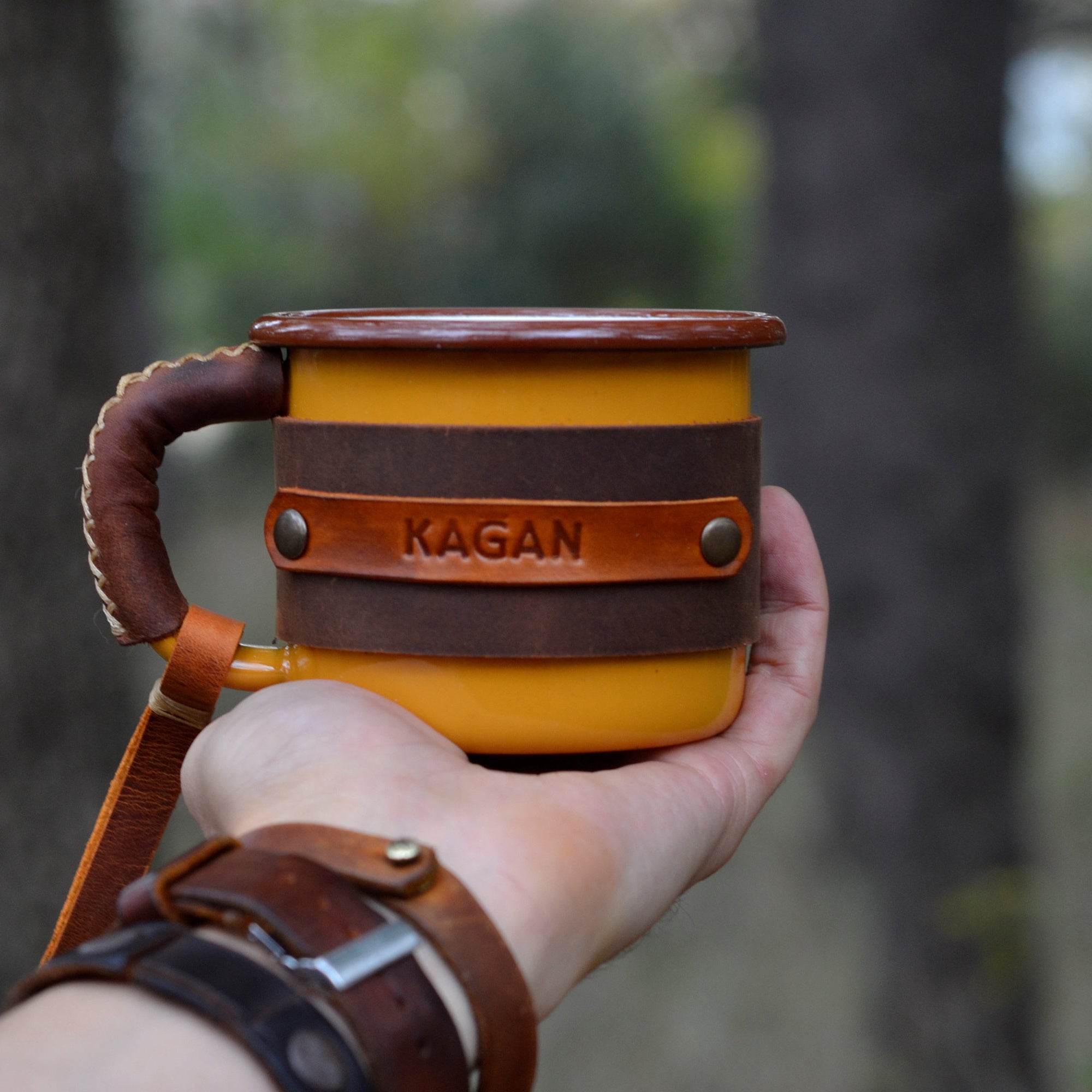 Personalized  Enamel Mug, Camping Mug Outdoor mug