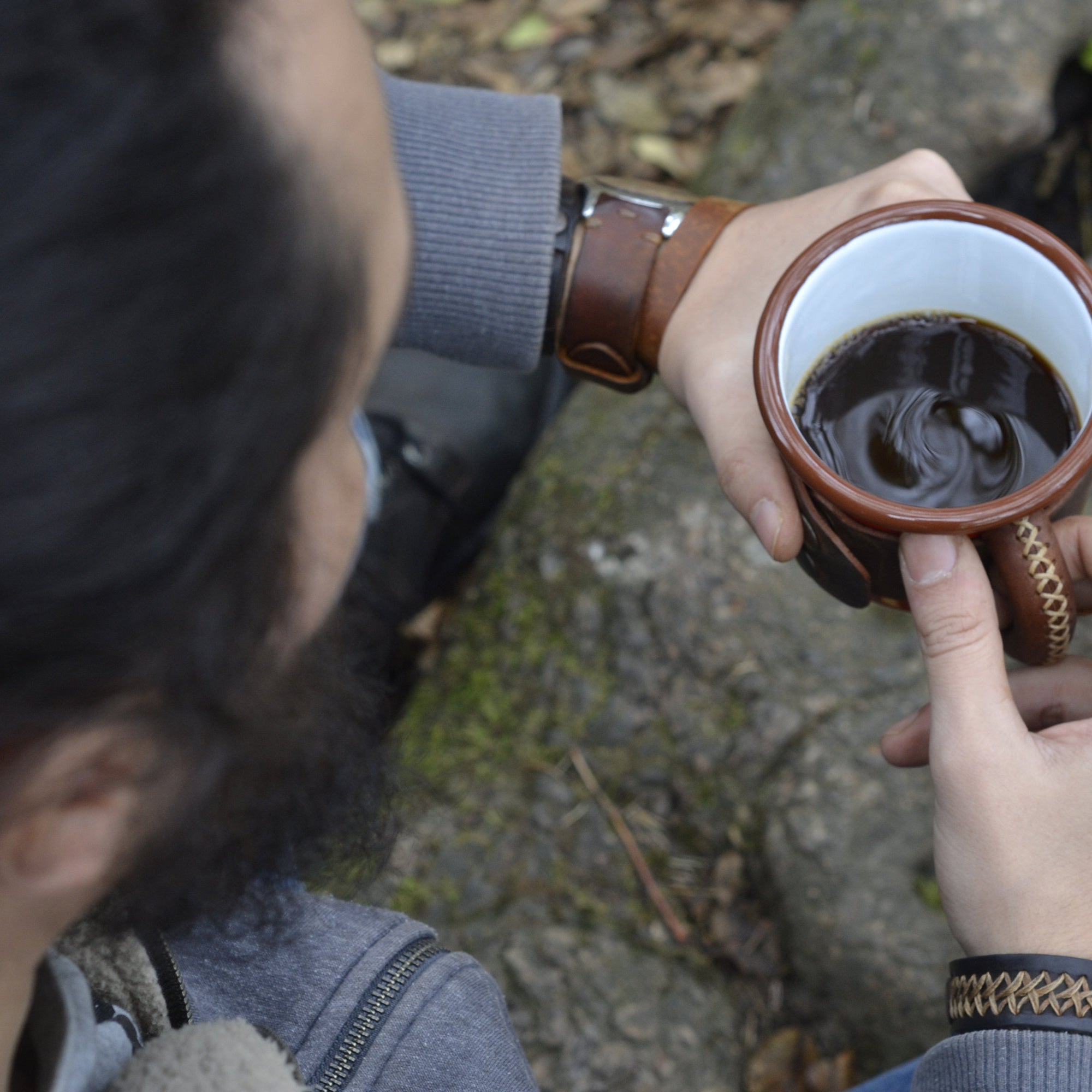 Personalized  Enamel Mug, Camping Mug Outdoor mug