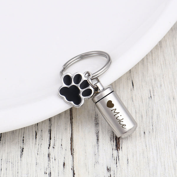 Dog Ashes Keepsake - Pet Urns Keychain for Dogs