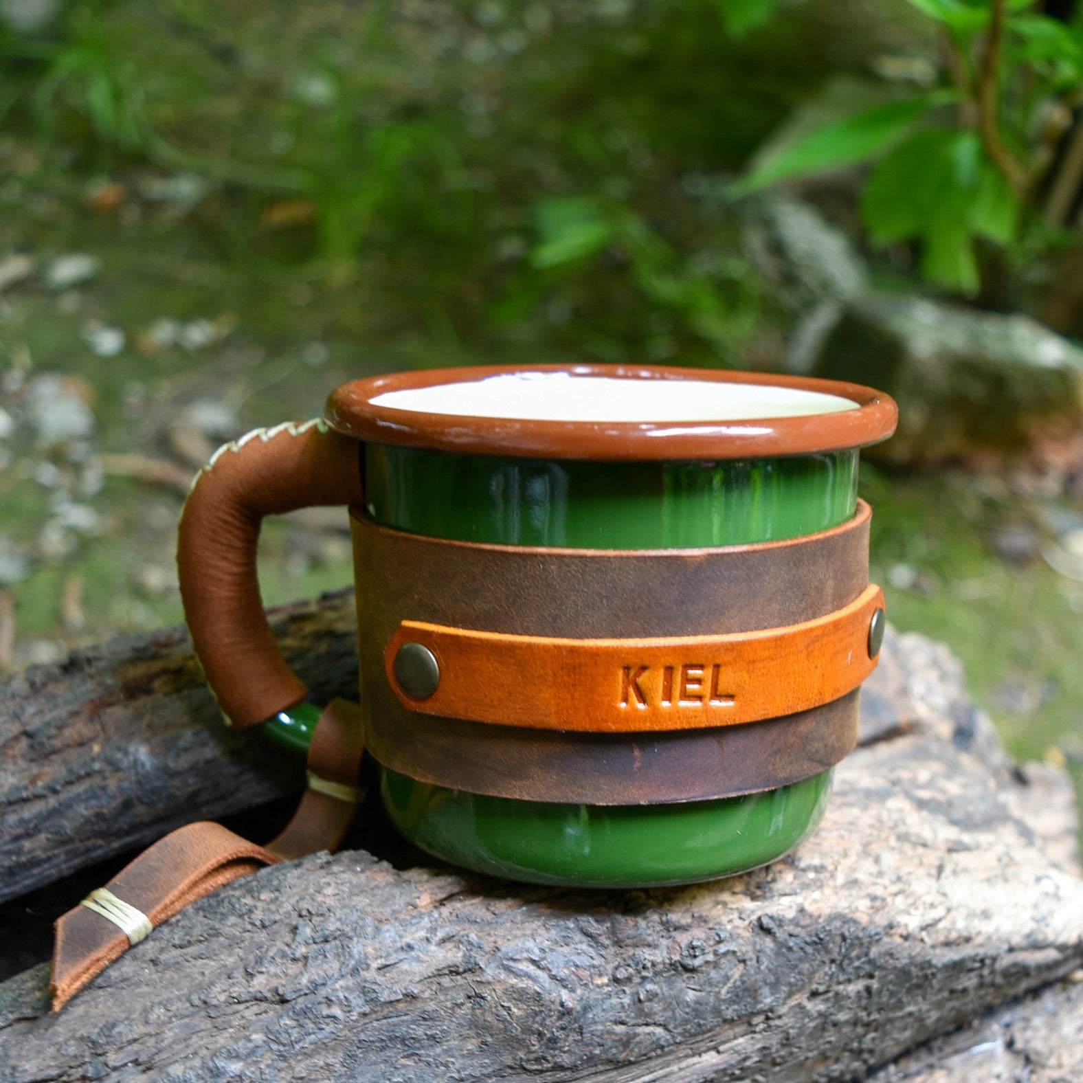 Personalized  Enamel Mug, Camping Mug Outdoor mug