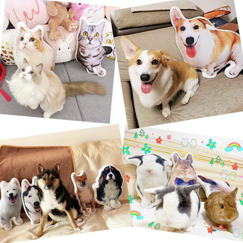 Photo Customization DIY dog Cushion Pet Plush Toys