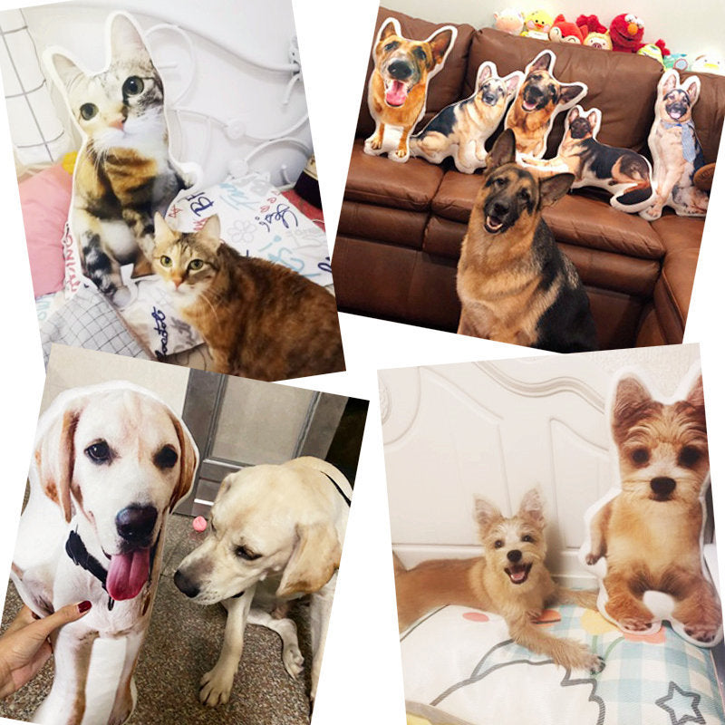 Photo Customization DIY dog Cushion Pet Plush Toys