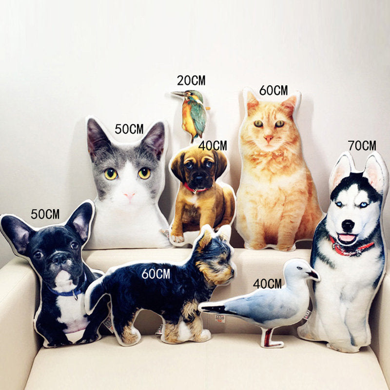 Photo Customization DIY dog Cushion Pet Plush Toys