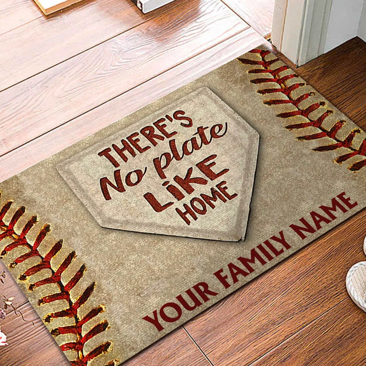 Baseball Doormat Mat, Perfect Gift For Baseball Players