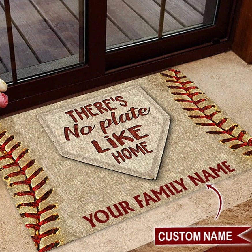 Baseball Doormat Mat, Perfect Gift For Baseball Players