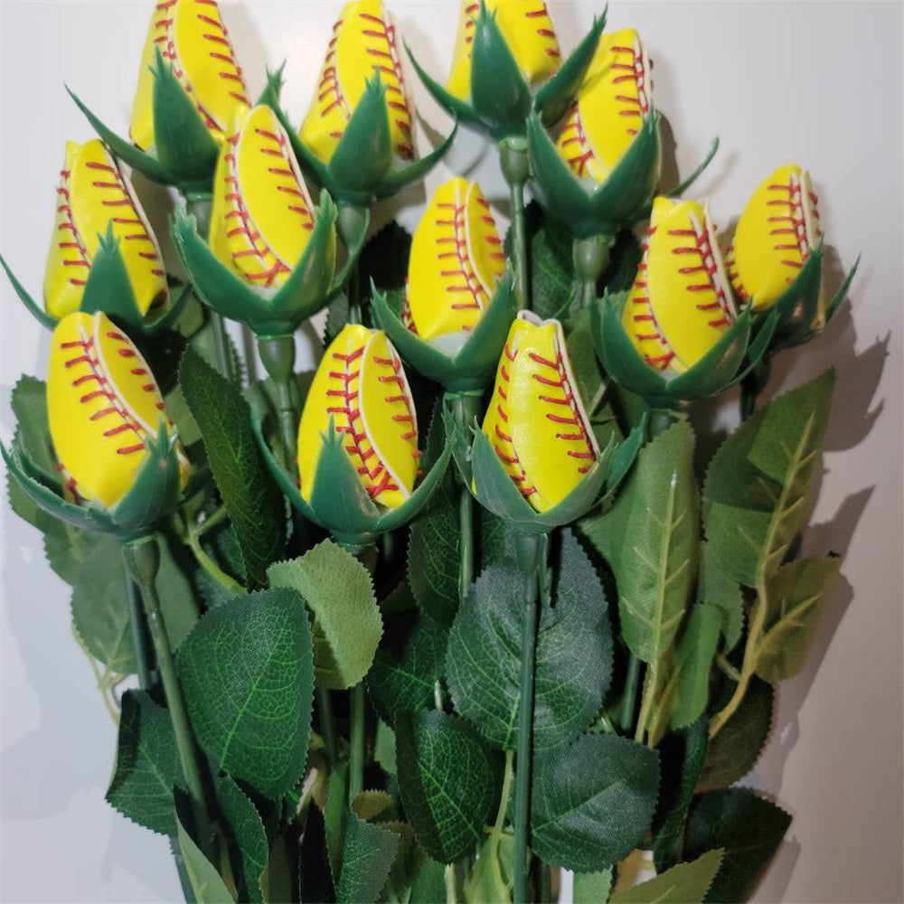 Softball Roses Select Qty Softball Gift Back to School