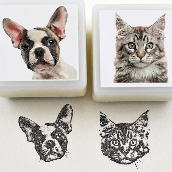 Custom Pet Stamp，Customized Pet Portrait Stamp
