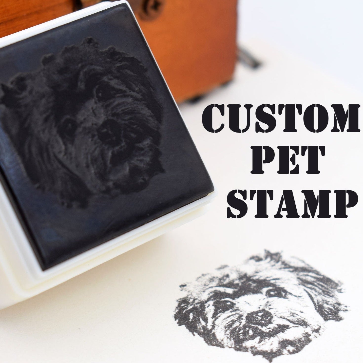 Custom Pet Stamp，Customized Pet Portrait Stamp