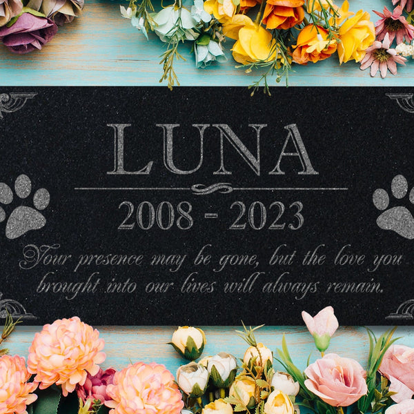 Personalized Dog Memorial Cat Memorial