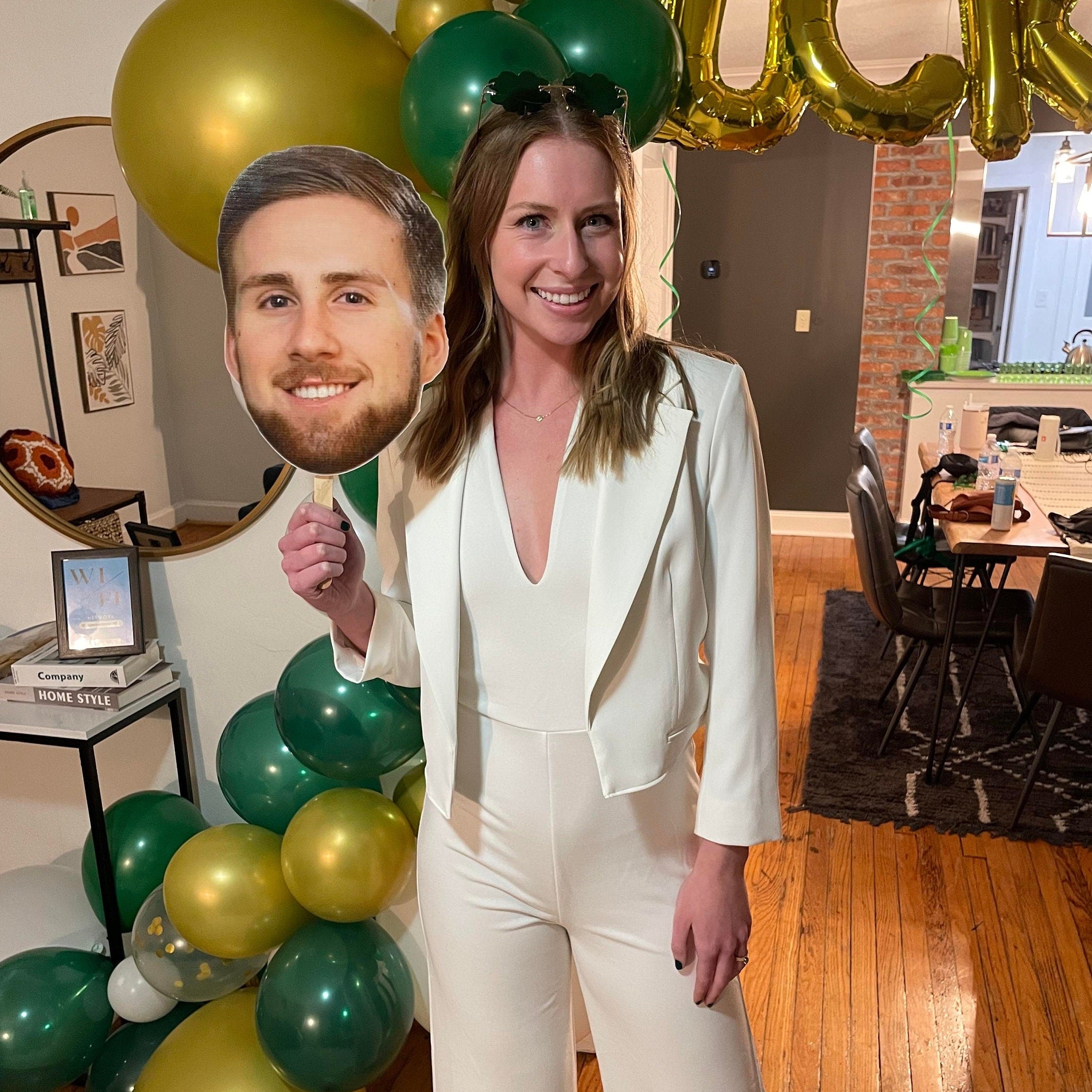 Custom Big Head with Your Photo ,Fun Face Cardboard Cutout