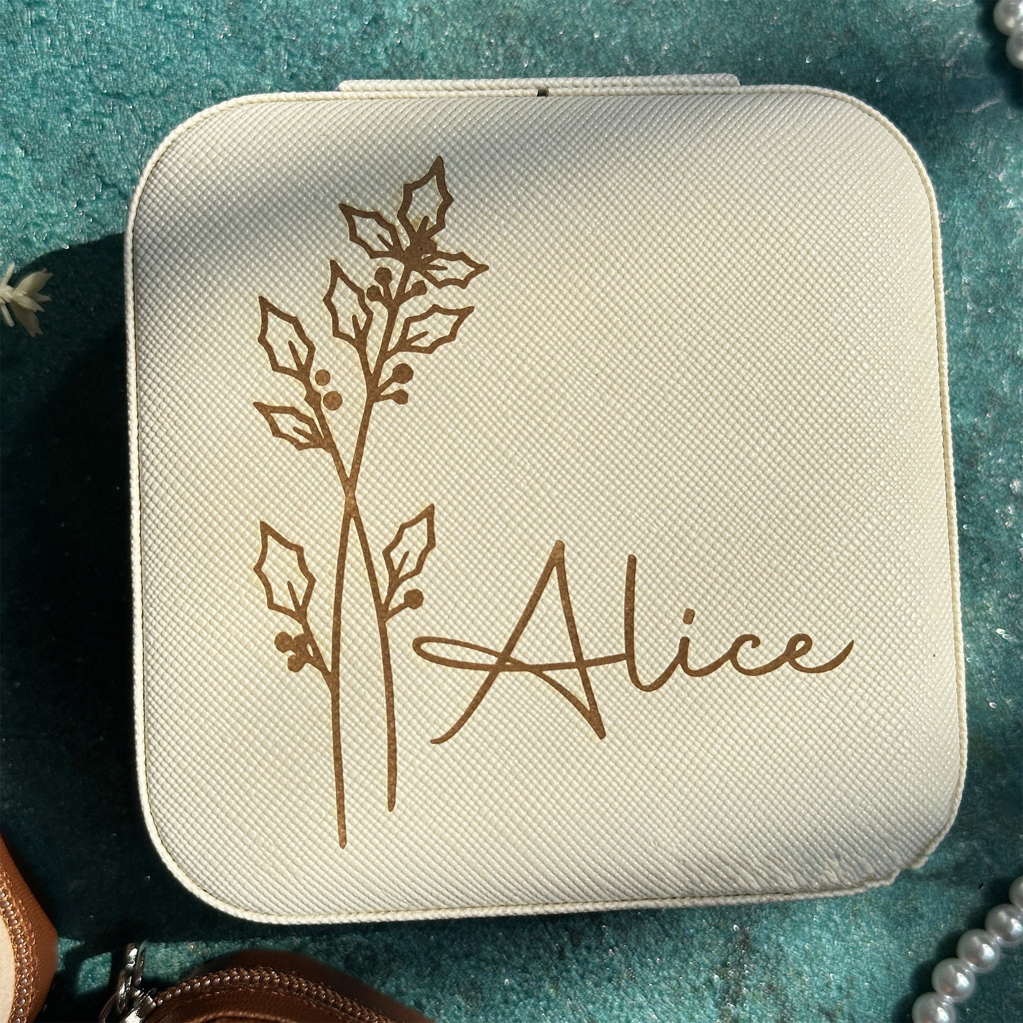 Personalized Jewellery Box,Travel Jewelry Box