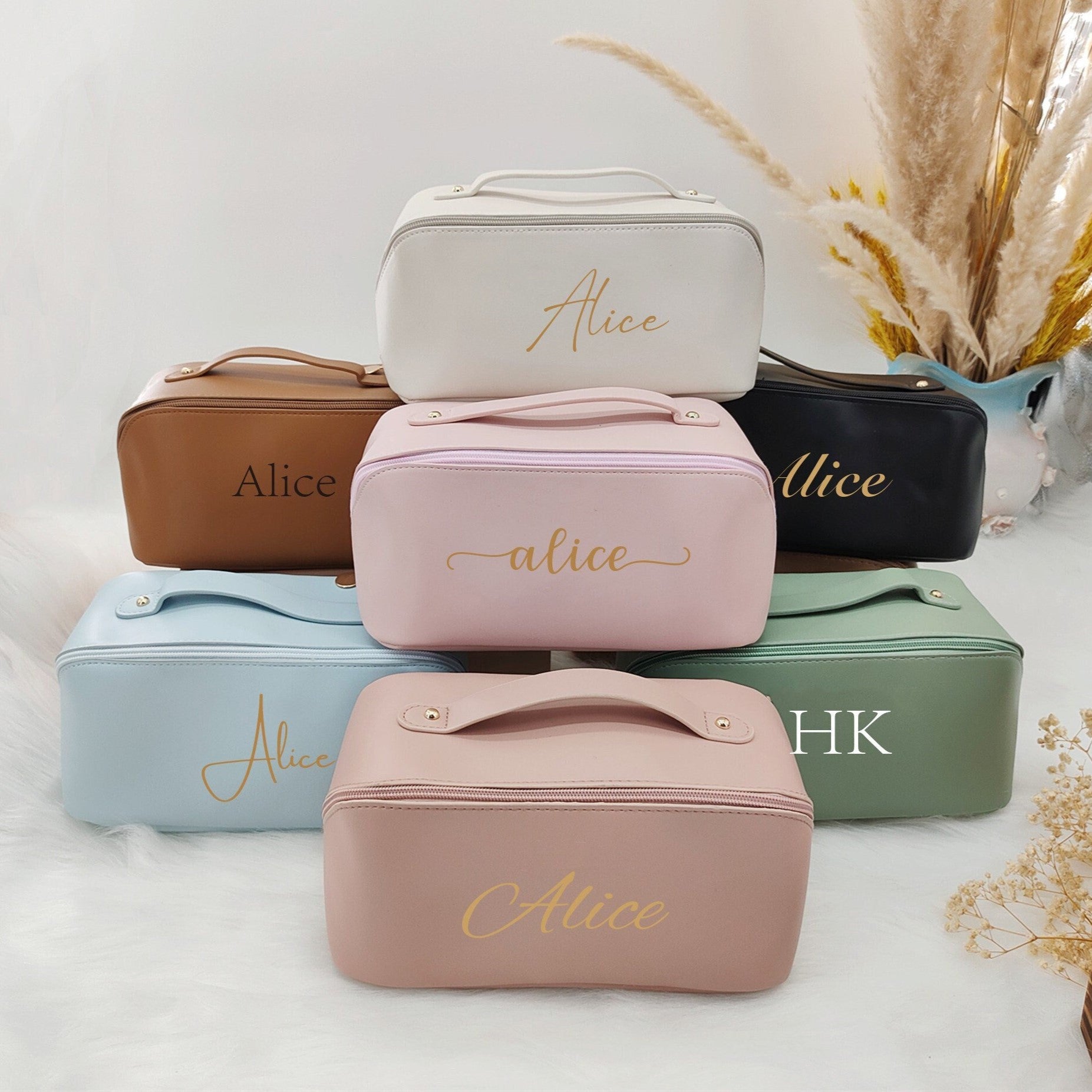 Personalised Cosmetic Bag Makeup Bag with Name