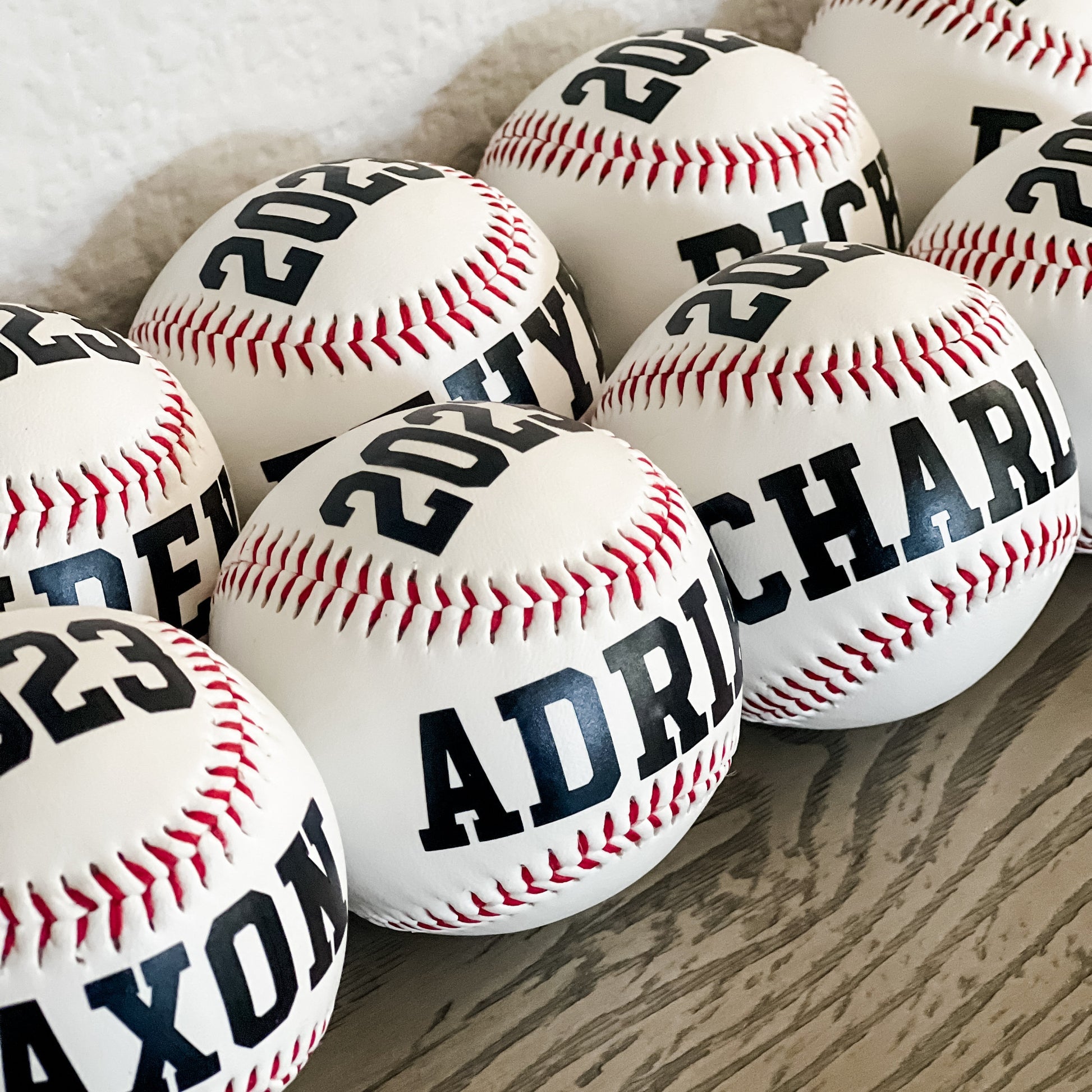 Custom Baseball with name and year - baseball gift - personalized hard ball game baseball