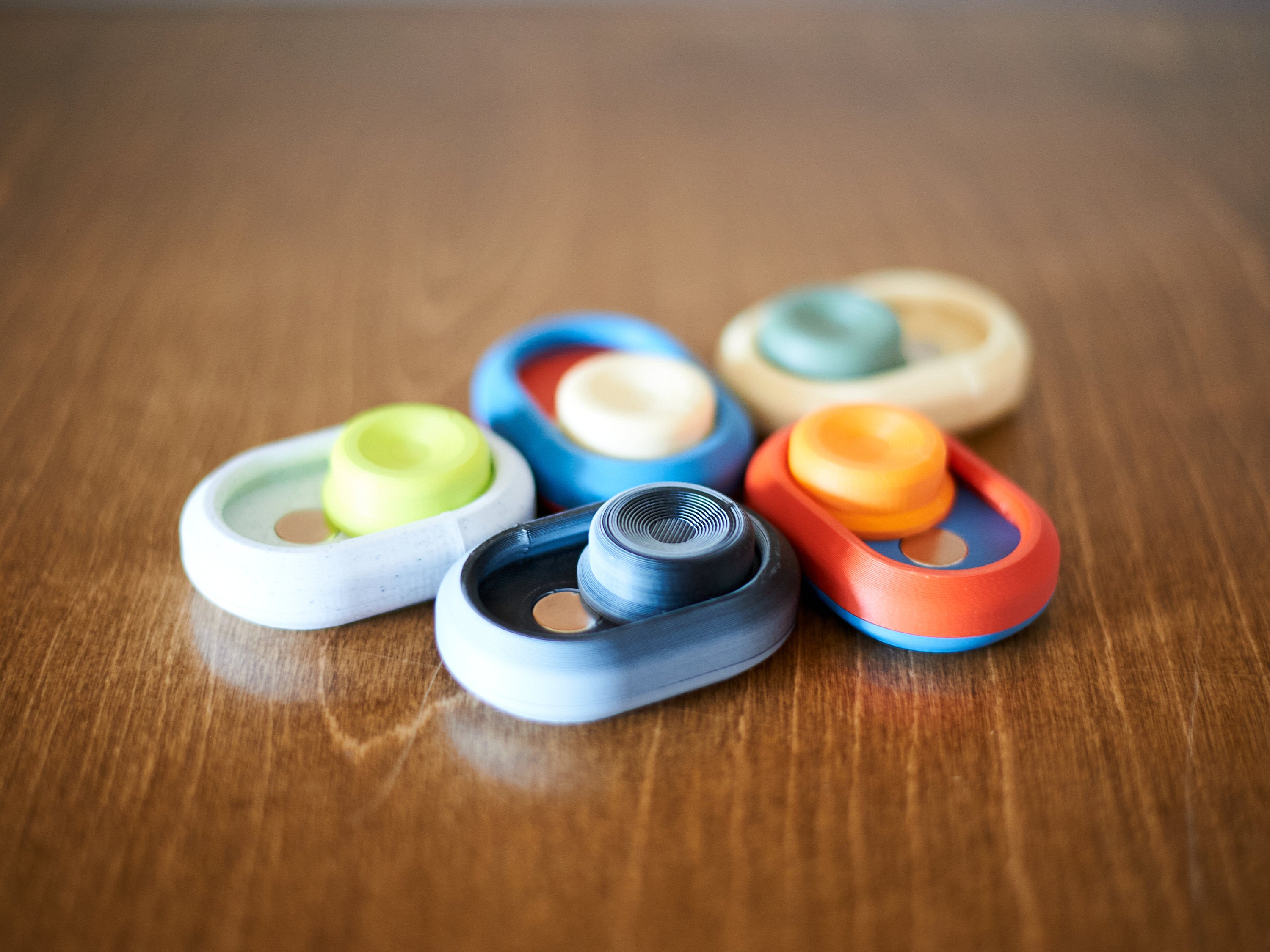 JUMBO 3D Printed Customizable Magnetic Haptic Slider Fidget Toy