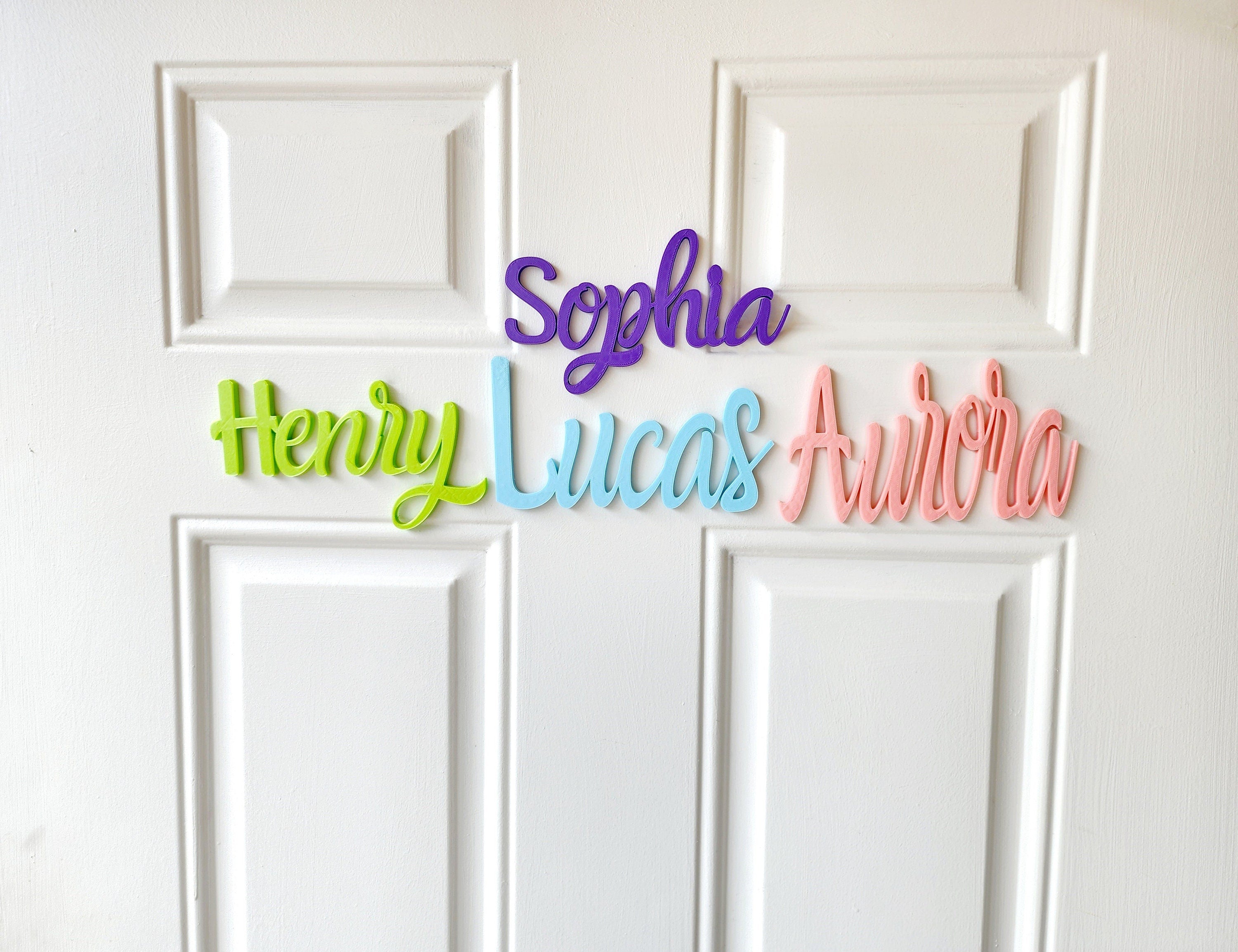 Custom Door Sign,Decorative Boys and Girls Room Sign