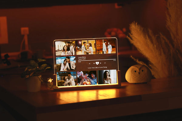 Personalized Song Night Light