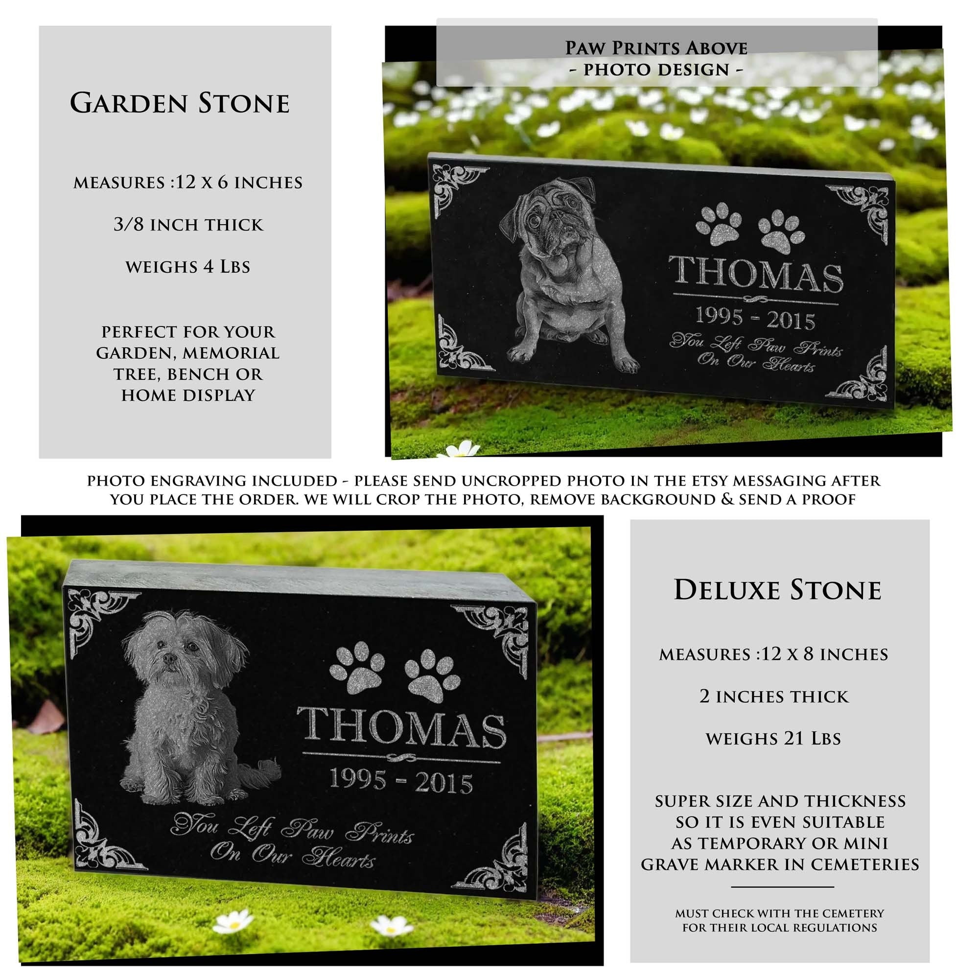 Personalized Dog Memorial Cat Memorial