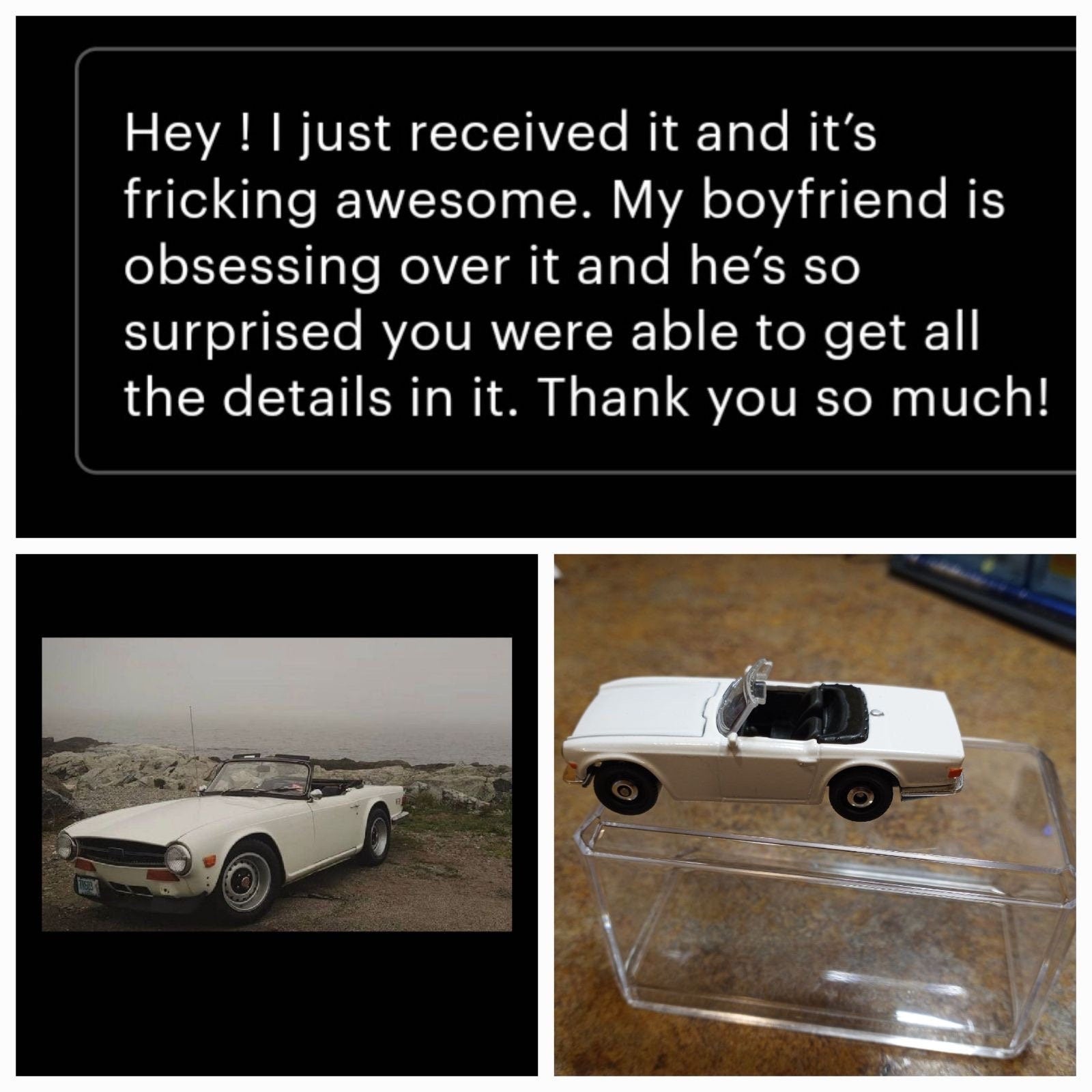 Custom Car Model for your Desk, Office, Bookshelf, For Man Cave, Personalized Car lover gift