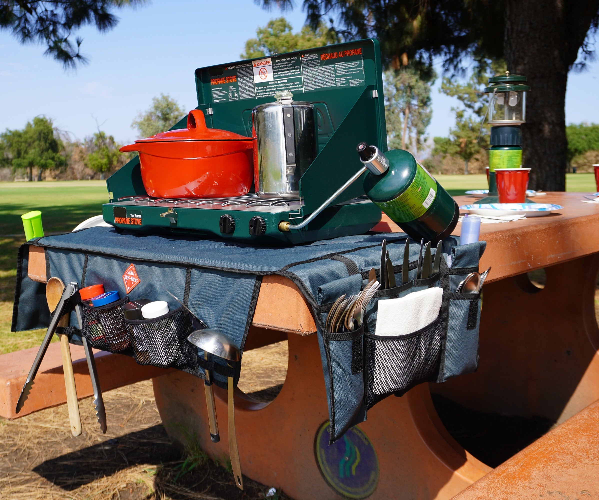 Picnic Table Organizer