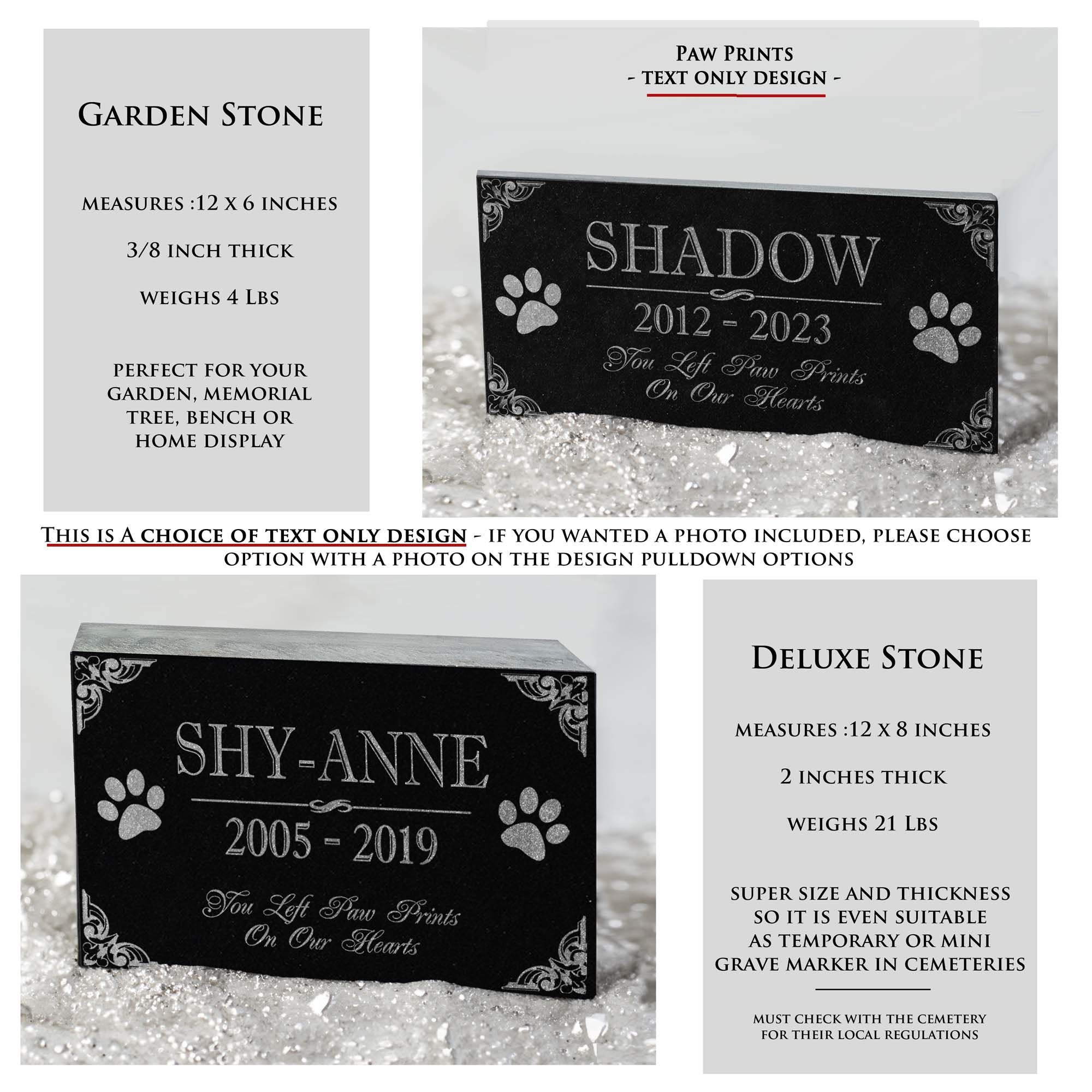 Personalized Dog Memorial Cat Memorial