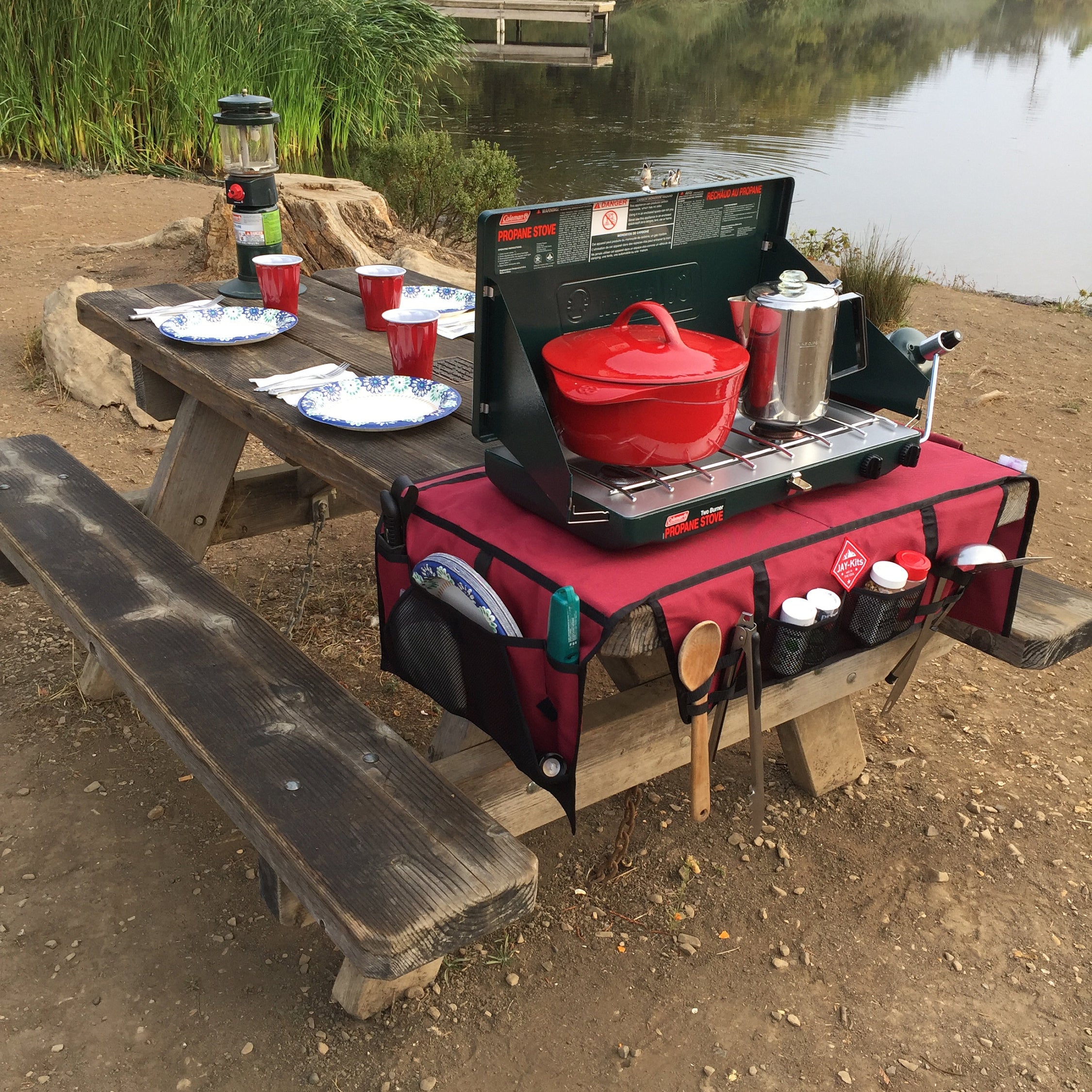 Picnic Table Organizer