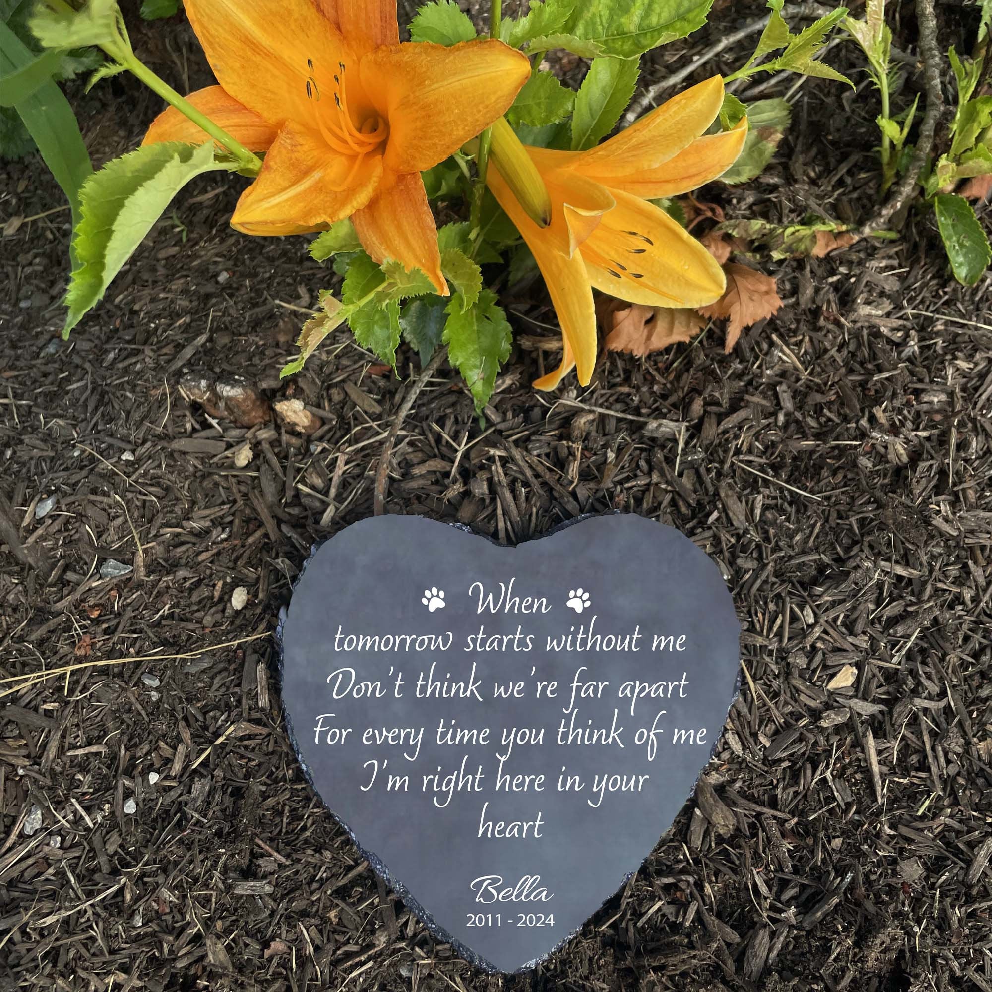 Dog Passed Away Gift, Pet Memorial Stone, Personalized Pet Memorial Gift