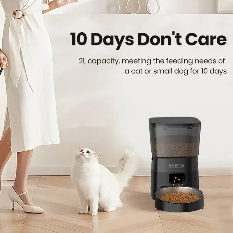 Automatic Pet Feeder ，Smart Control Pet Dispenser