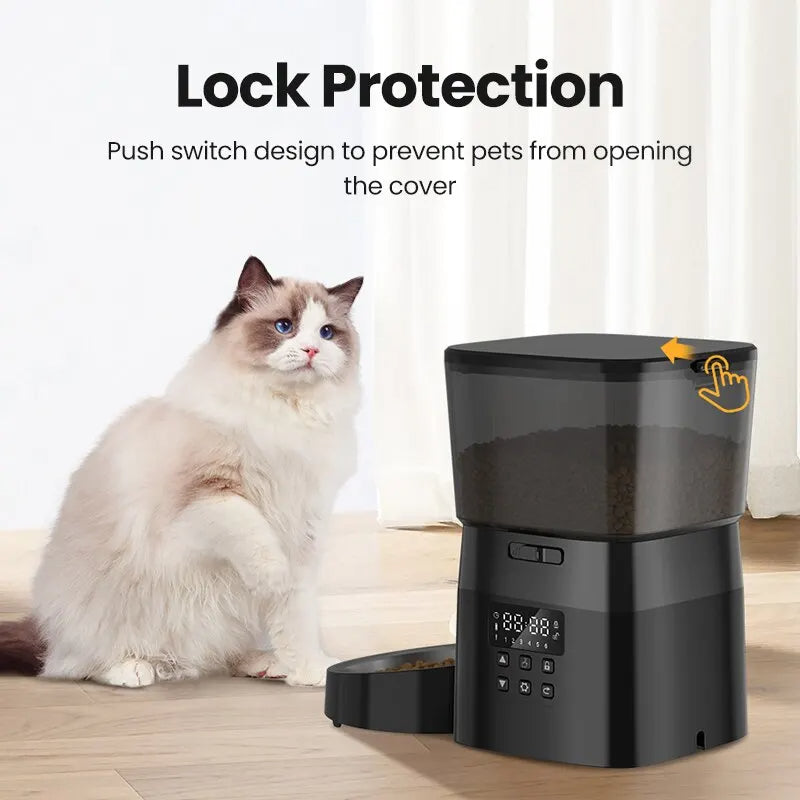 Automatic Pet Feeder ，Smart Control Pet Dispenser