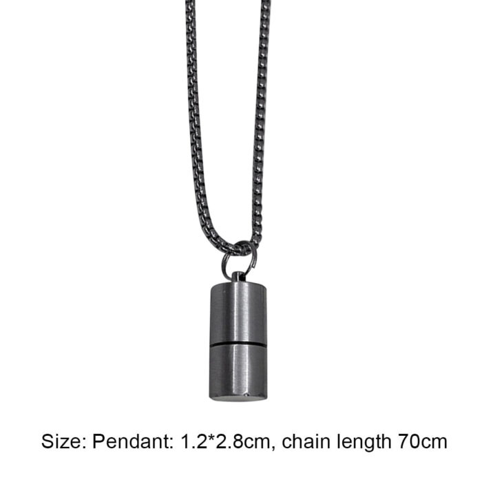 Titanium Mini Lighter Necklace
