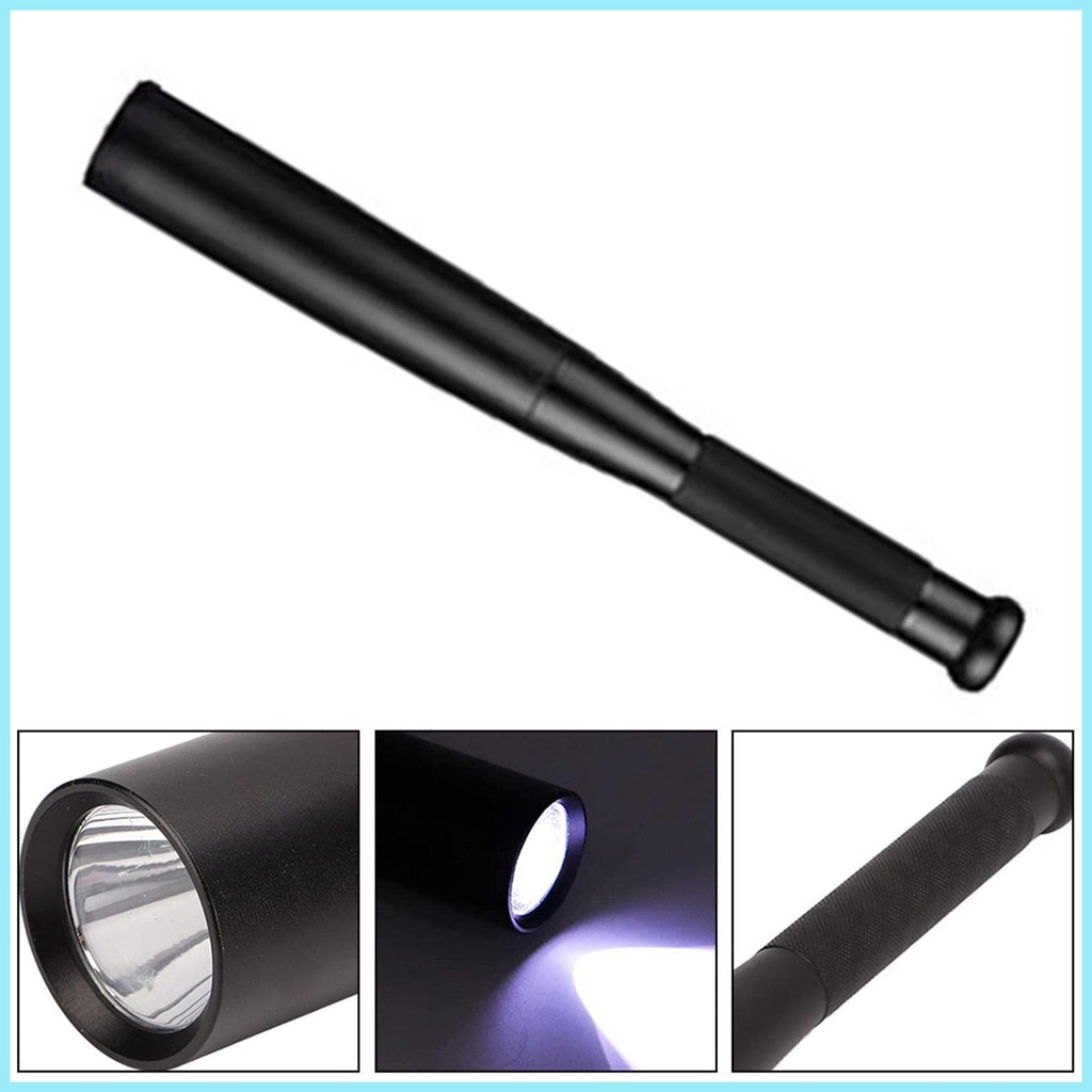 Baseball Bat Led Flashlight Waterproof Super Bright Baton Aluminium Alloy Torch