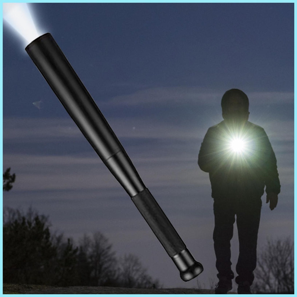 Baseball Bat Led Flashlight Waterproof Super Bright Baton Aluminium Alloy Torch