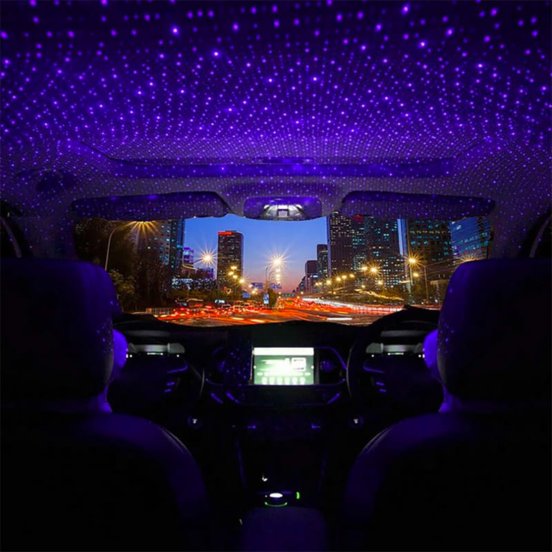 Mini LED Car Roof Star Night Light Projector