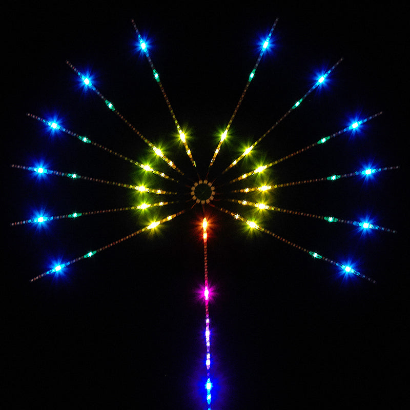 Fireworks,strip lights,LED,Light, LED，Music Sync Color，Bedroom Party 