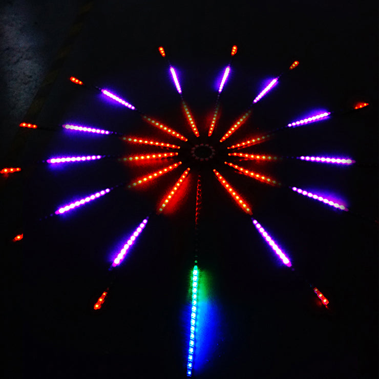 Fireworks,strip lights,LED,Light, LED，Music Sync Color，Bedroom Party Home Decoration