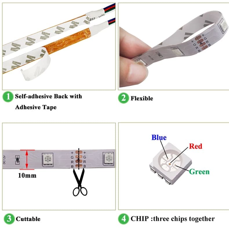 DC 12V Power + Controller