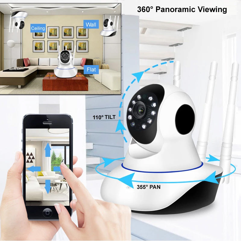 1080P Wireless Home Security WiFi Camera